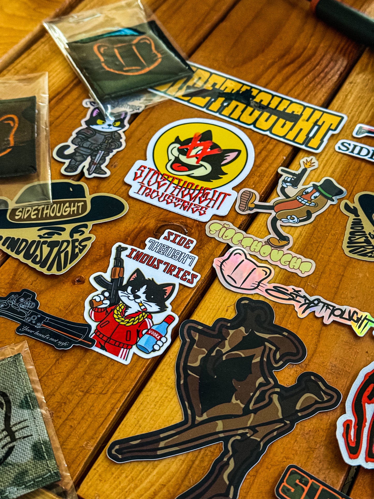 IR Patch + Sticker Pack